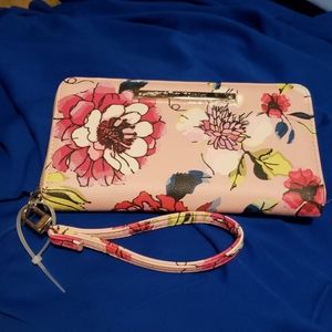 NWT Betsy Johnson Floral Wallet